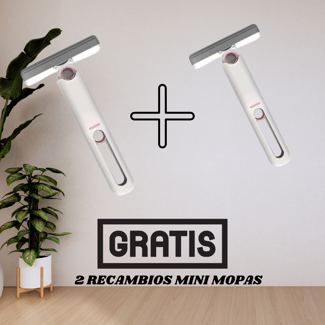 Mini mopa + recambio Gratis